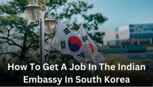 How To Get A Job In The Indian Embassy In South Korea